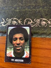 TRANSIMAGE FOOTBALL 79/80-#227-NOTTINGHAM FOREST VIV ANDERSON USED ex-album