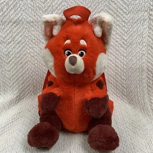 Turning Red Mei Panda Plush Backpack Bag Disney Pixar 12” - Picture 1 of 14