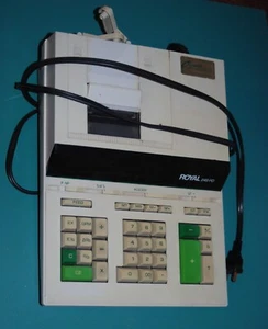 Vintage Royal 248 PDII Print Display Calculator Large Display Two Color Print - Picture 1 of 3