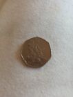 Fencing Olympic 50p Coins 2011 Fifty Pence. Used