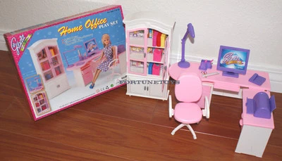 NUEVO JUEGO DE MUEBLES PARA CASA DE MUÑECAS FANCY LIFE PARA OFICINA EN CASA (24018) Foto 1 de 2