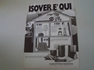 advertising Pubblicità 1981 ISOVER SAINT GOBAIN - BALZARETTI MODIGLIANI - Bild 1 von 1