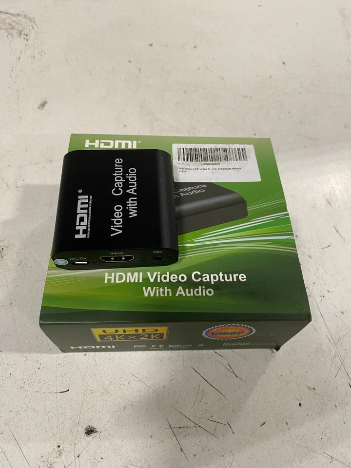 HDMI Video Capture Card UHD 4Kx2K Screen Record 1080P With Audio Live Streaming - Image 1 of 1