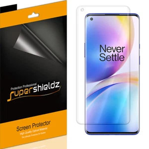 2X Supershieldz Clear Full Cover Screen Protector for OnePlus 8 Pro - Picture 1 of 2