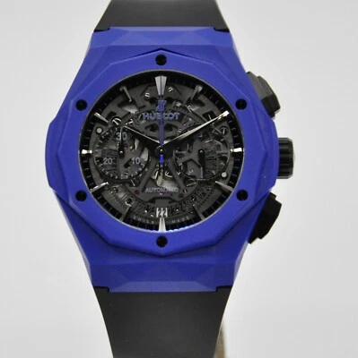 Hublot Classic Fusion Aerofusion Chronograph Orlinski Blue 525.EX.0179.RX.ORL18 - Image 1 of 4