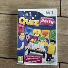 Quiz Party - Nintendo Wii Game - Complete