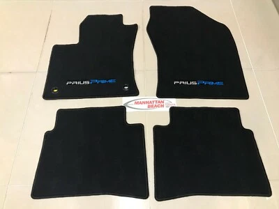 17-20 PRIUS PRIME ALFOMBRILLAS NEGRAS ORIGINALES TOYOTA PT919-47160-25 Foto 1 de 2