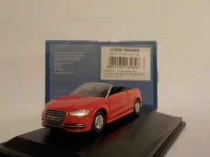 Audi S3 Cabriolet Rojo, Oxford Diecast 1/76 Nueva Llegada, OXF 76s3003 - Imagen 1 de 5