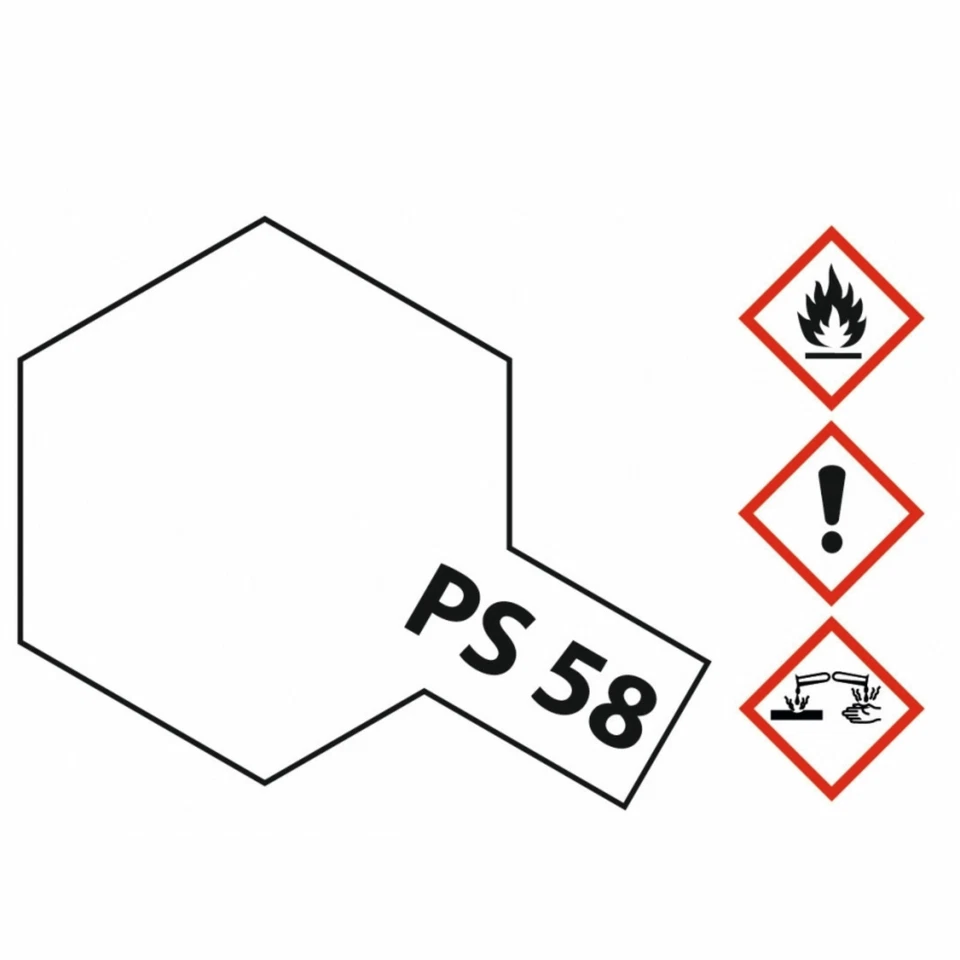 Tamiya Ps-58 Perleffekt klar Polycarbonat 100ml 300086058