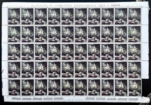 Vatican City 449, 452 / 1967 St. Paul Stamps / MNH / Full Sheets / Imperfections - Picture 1 of 13