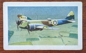 1943 Allen's Fighting Planes - #3 Bristol Blenheim 