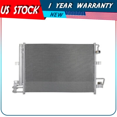 Fits 2016 2017 2018 Ford Explorer Platinum Replacement Aluminum Condenser - Изображение 1 из 4