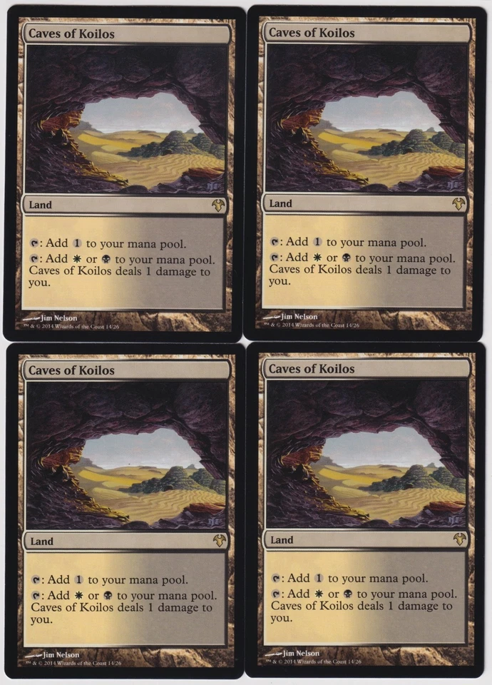 MTG 4X Caves of Koilos X4 Modern Event Deck 2014 Magic - NM - Image 1 of 1