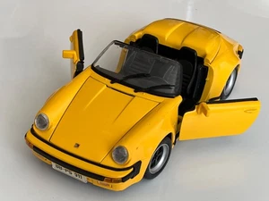 Porsche 911 Speedster (1989) – Maisto 1:18 – Gelb – Sammlermodell RARITÄT! - Bild 1 von 4