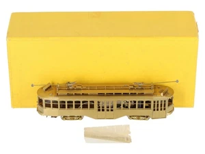 Fairfield Traction Models HO Messing Pittsburgh Trolley - unlackiert - Bild 1 von 12