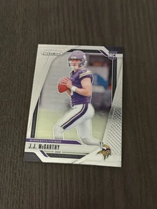 Tarjeta de novato radiocontrol Panini Prizm Rookies #400 JJ J.J. MCCARTHY Minnesota Vikings 2024 - Imagen 1 de 4