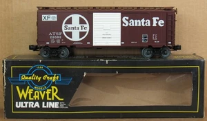 Weaver Santa Fe PS-1 40' Boxcar Spur O Neu in OVP - Bild 1 von 3