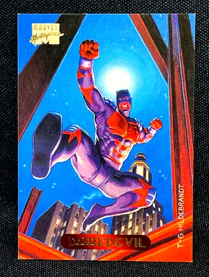 Tarjeta coleccionable Fleer Marvel Masterpieces 1994 - Daredevil #26 - Marvel Comics Foto 1 de 2