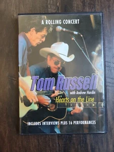 Tom Russell With Andrew Hardin Hearts on the Line DVD 16 Songs A rolling Concert - Picture 1 of 3
