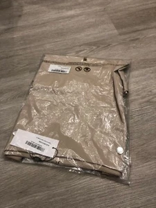 Women's Karen Millen Essential Techno Woven Skirt Stone colour size 12 - NEW - Picture 1 of 2