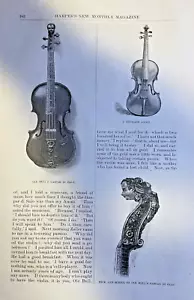 1881 Grandi Violini Ole Bull Gaspar Di Salo Nicolaus Amati Straduarius - Foto 1 di 7