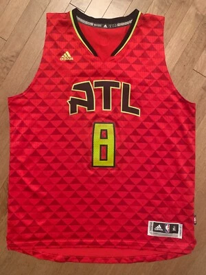 RARE Dwight Howard Atlanta Hawks Adidas Swingman Men's XL Red NBA Jersey - Image 1 of 4