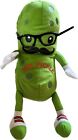 Mr. Pickle Green 12” Plush Mustache Glasses* Stuffed Animal Toy Fiesta