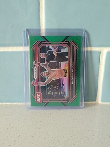 2023 Prizm UFC 🔥 Matheus Nicolau 🔥 Green Prizm Parallel 🔥 Flyweight #47 🔥 