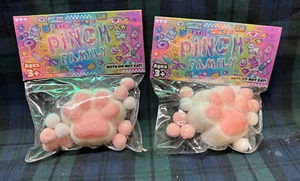 2 - Taba Squishy Cat Paw Squeeze Toys, Kawaii Squishies PVC Sensory Toys, Stress - Picture 1 of 6