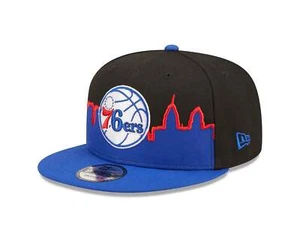 New Era NBA Men's Philadelphia 76ers Tip Off 22 9FIFTY Snapback Hat OSFM - Picture 1 of 7