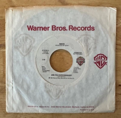 45 7" SP DEVO ARE YOU EXPERIENCED? PROMO - Image 1 of 2