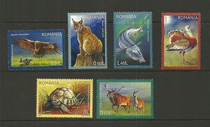 ROMANIA SG6984-6989 ENDANGERED SPECIES SET MNH - Picture 1 of 1