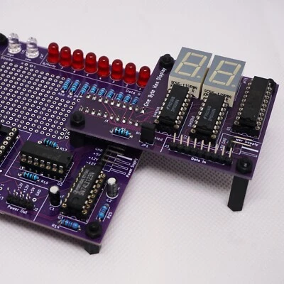 Parallel ASCII Keyboard Tester w/ Hex Display Kit for e.g. Apple-1 and Apple 2 - Image 1 of 4