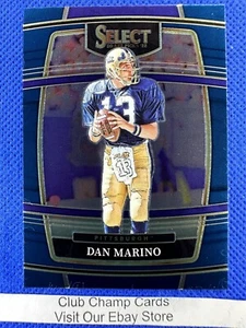 2022 #60 Dan Marino Panini Select Draft Picks Blue Concourse Pittsburgh - Picture 1 of 2