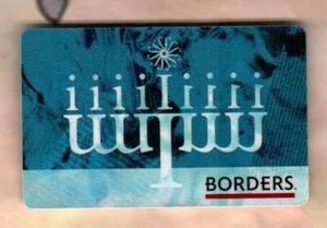 BORDERS Hanukkah, Menorah ( 2006 ) Gift Card ( $0 ) - Picture 1 of 1