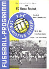1.FC LOKOMOTIVE LEIPZIG  - FC HANSA ROSTOCK  16.12.1972  DDR - Oberliga