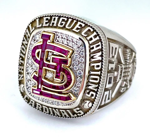 2013 St. Louis Cardinals National League Champions 10K Diamond Championship Ring Cover