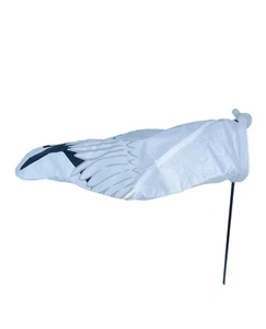 Snow Goose Sock Decoys. Snow Goose Windsocks. SnowDown Decoys 12pack - Picture 1 of 3