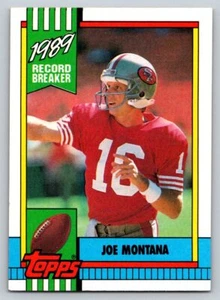 1990 Topps #1 Joe Montana Near mt or better - Picture 1 of 2