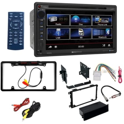 Radio estéreo para automóvil VR-651B 7" CD/DVD Bluetooth AM/FM para GMC Sierra 1500 2003-2006 Foto 1 de 4