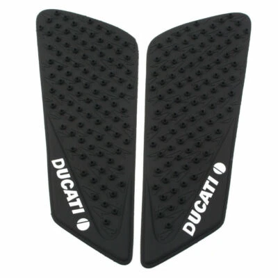 For Ducati 848/1098/1198 Tank Traction Gas Pad Knee Fuel Side Grips Protector - Image 1 of 4