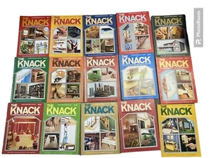 The Knack DIY Magazine Collection Vintage x 16 Issues Home Improvement & Project - Picture 1 of 3