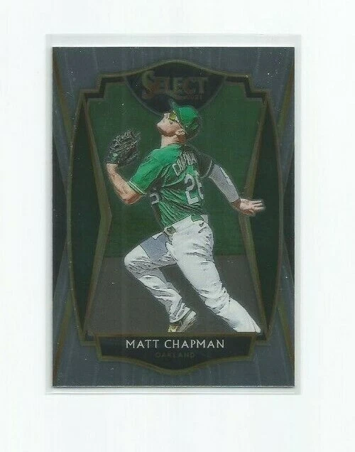 MATT CHAPMAN (Oakland Athletics) 2021 PANINI SELECT PREMIER LEVEL CARD #194 - Image 1 of 1