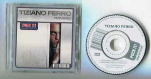 Tiziano Ferro CD-SINGLE 3-Inch PERVERSO 2-track italian + spanish version - Picture 1 of 1