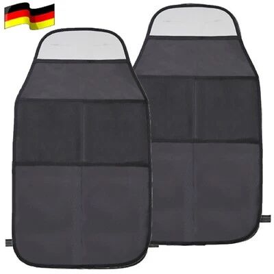 Auto Rücksitz Organizer Aufbewahrungstasche Rückenlehnenschutz Sitzschoner - Bild 1 von 4