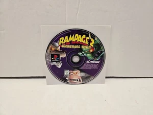 Rampage 2 Universal Tour Sony PlayStation 1 PS1 (solo disco) - Imagen 1 de 2
