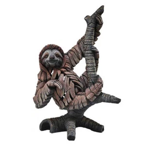 Edge Sculpture - Sloth Figure - Stone Resin - Garden & Home Decor Sculpture - Picture 1 of 7