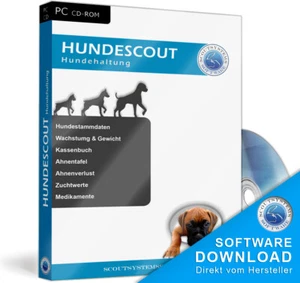 Hundescout Halter Edition,Hundehaltung Software - Zdjęcie 1 z 1
