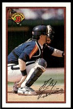 1989 Bowman Baseball Card Alex Trevino Houston Astros #326