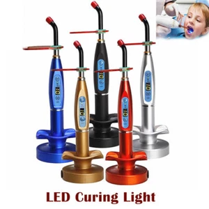 Lampada polimerizzazione LED polimerizzazione wireless dentale 2000 MW spina EU - Foto 1 di 6